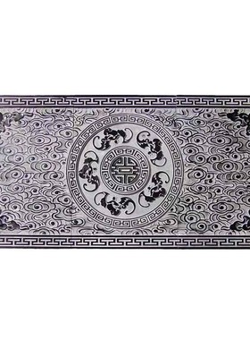 天然青石石雕浮雕厂家中式庭院仿古影壁墙青石地雕浮雕壁画