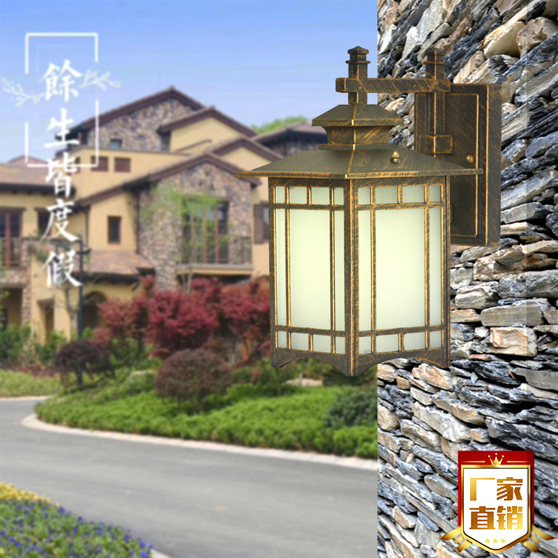 热销中式户外灯大门入户过道门厅灯楼道阳台外墙车库露台别墅防水