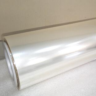 bopla高透塑料膜膜生物降解薄膜双拉伸pla聚乳酸半透明热收缩全