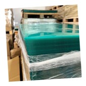 透明双面卷材刮花pc板片材双面防刮pc板材防两面保护膜现货批发