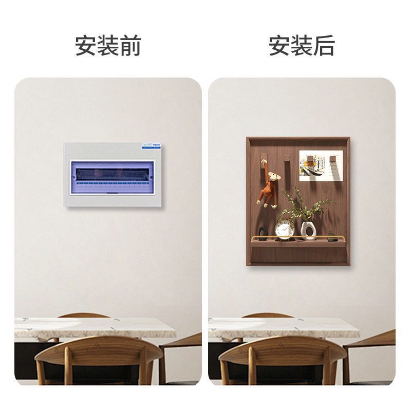 电表箱装饰画挂画轻奢高级感2024新款网红配电箱盒装饰遮挡免打孔