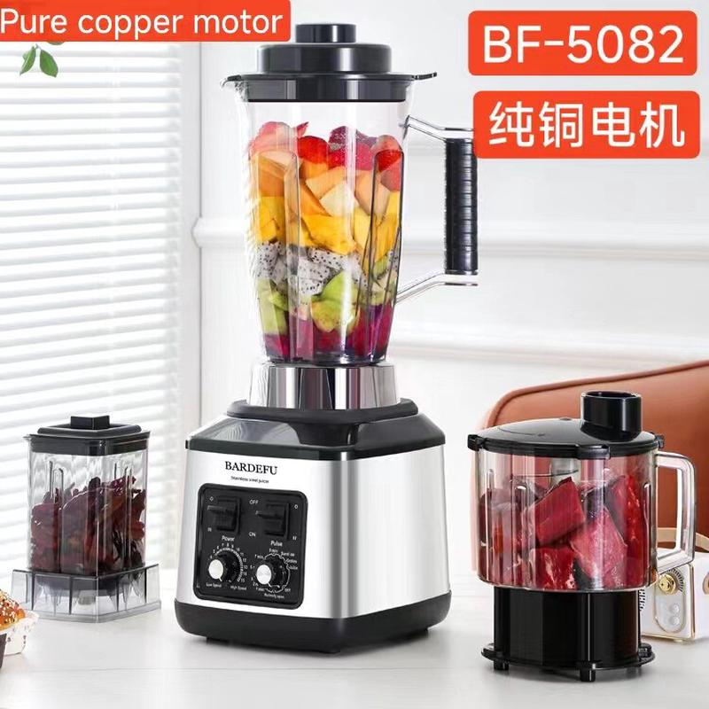 3L6in1blender跨境北美欧不锈钢大容量纯铜破壁机绞肉机榨汁机厂