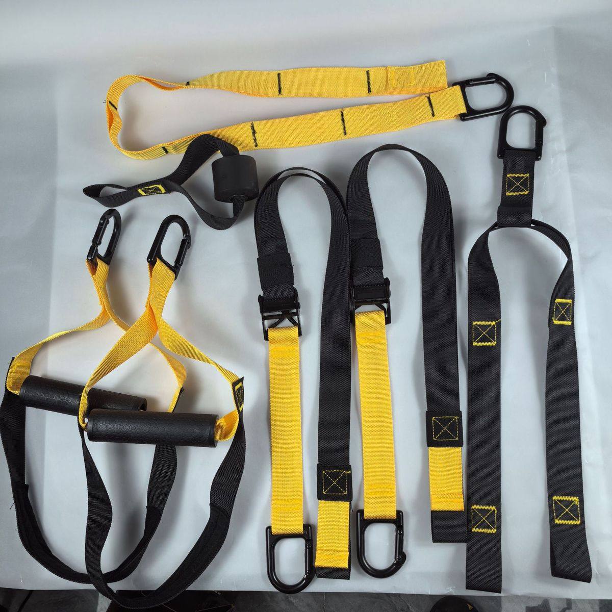 热卖trx8悬拉力带训练带抗阻力健身器材拉力绳挂式家用健身房