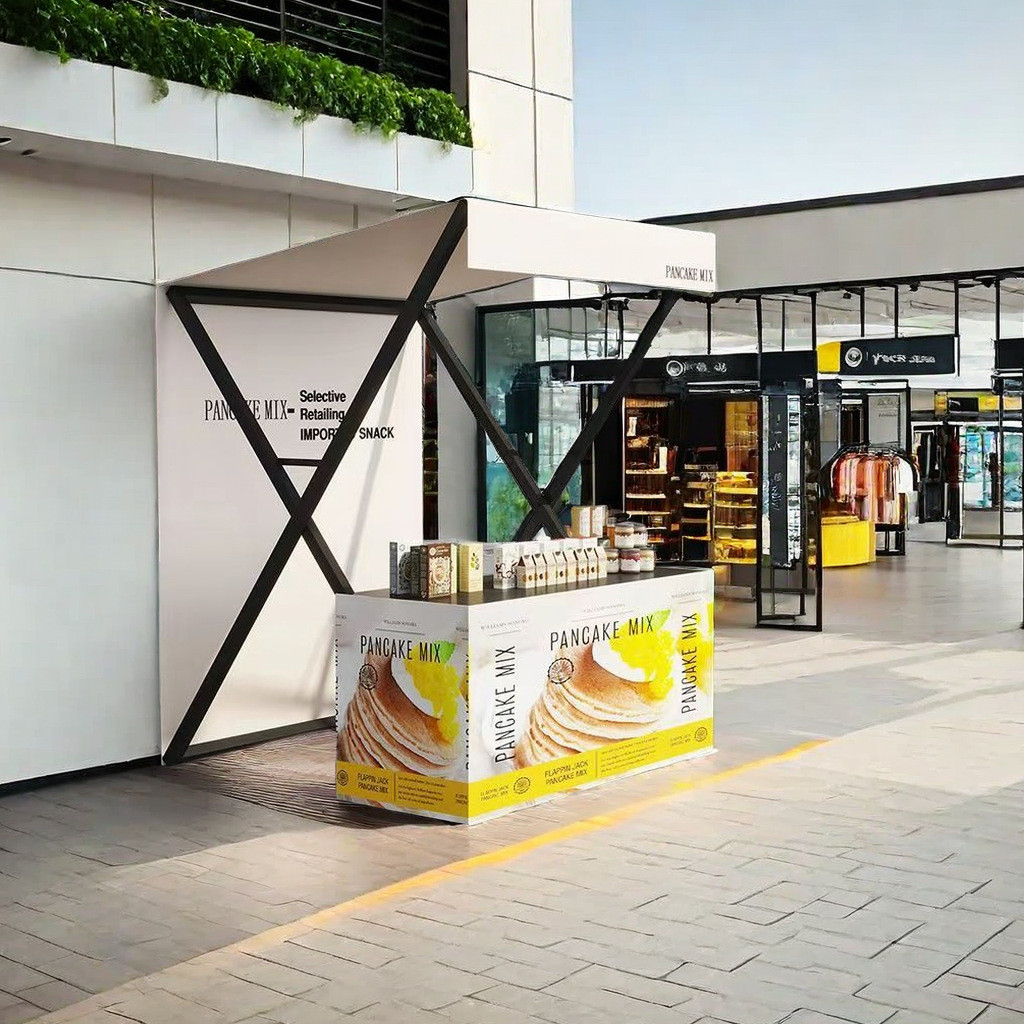 商场促销展示创意摊位架集市移动售卖地摊架夜市网红商场市集摆摊