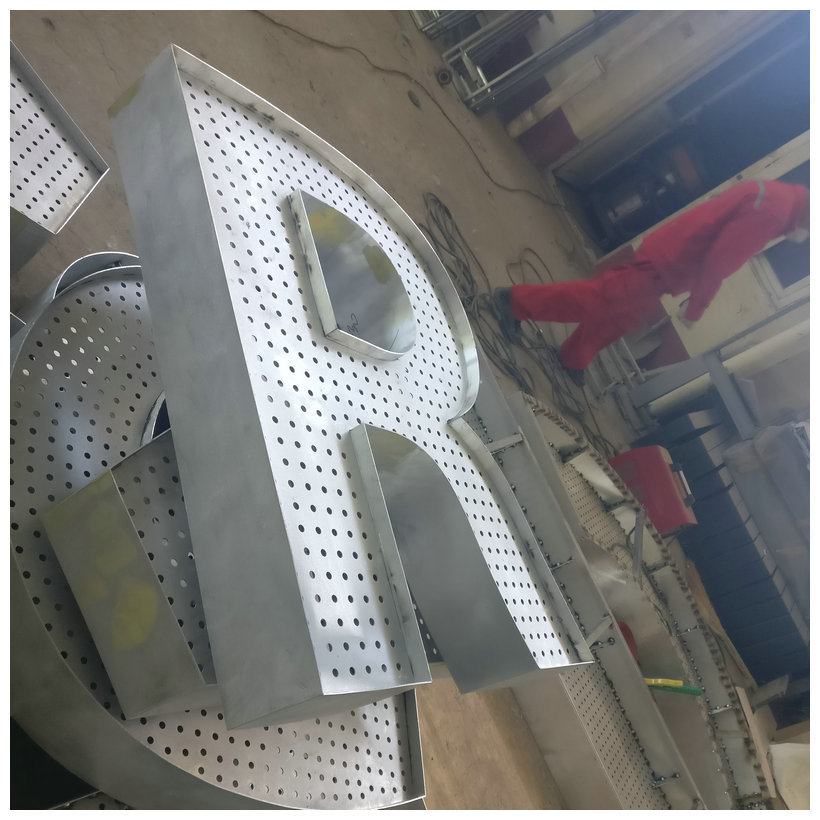 批发led发光字招牌商店酒店门头不锈钢广告字led亚克力树脂字