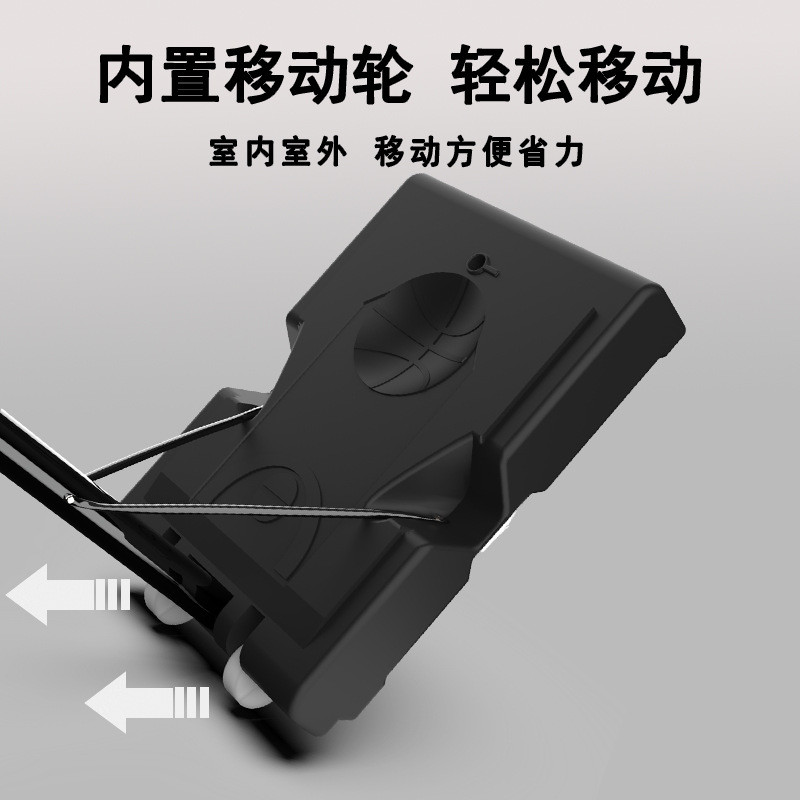 稳固篮球架儿童篮球架升降成人型可移动标准高度家用便携式篮球架