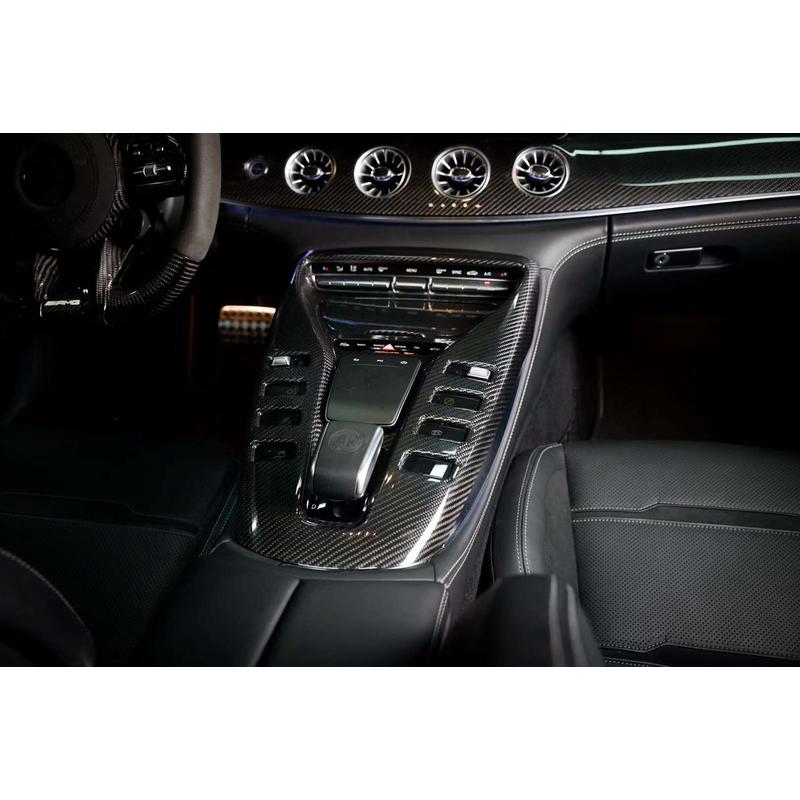 适用于奔驰AMG GT50 GT53 GT63四门版碳纤维内饰中控仪表车门排挡