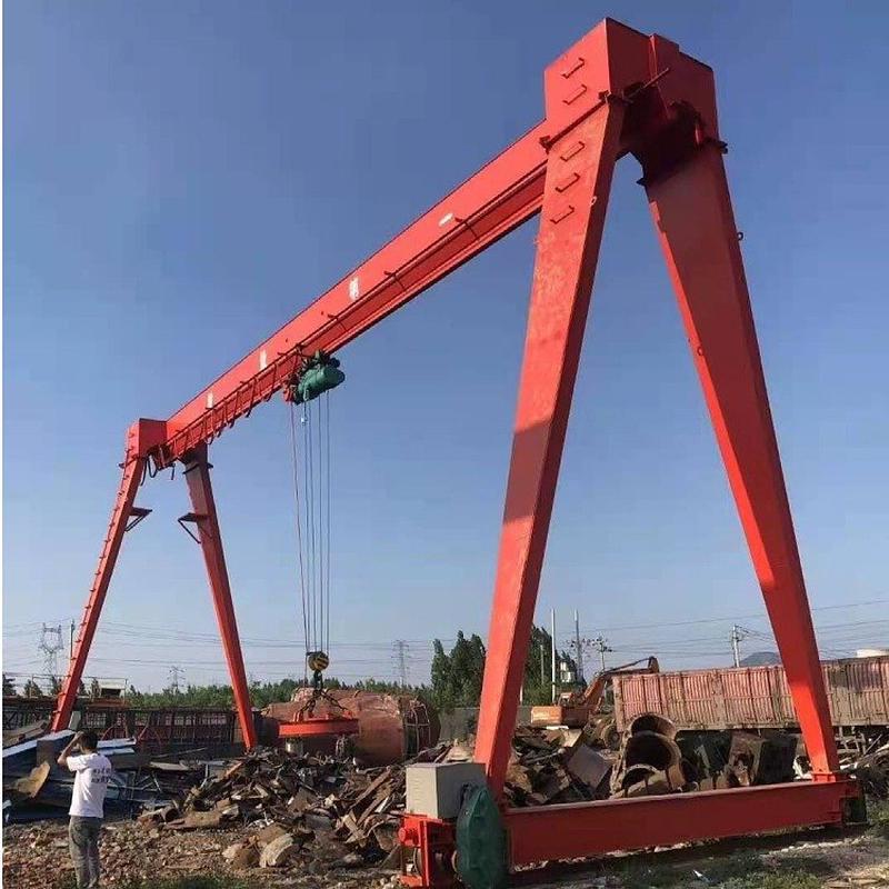 门式起重机 单梁龙门吊 货场料场装卸用 利用率高通用性强