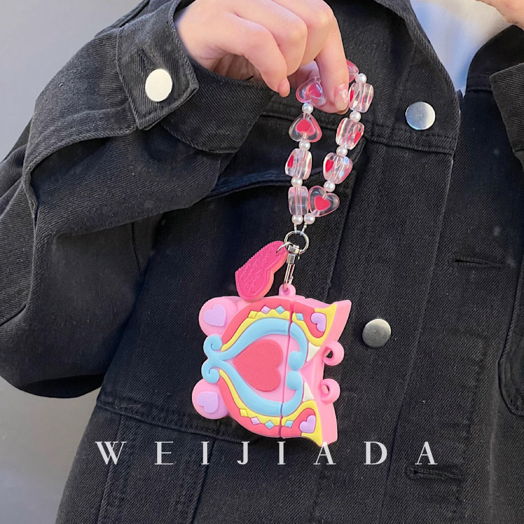 巴啦啦小魔仙耳机套黑魔法变身airpods1/2代苹果无线蓝牙pro3代软