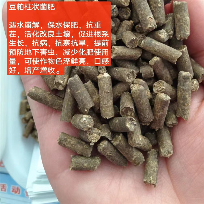 豆粕柱状菌肥大豆有机肥含10亿根菌有机质60强活壮苗厂家发货