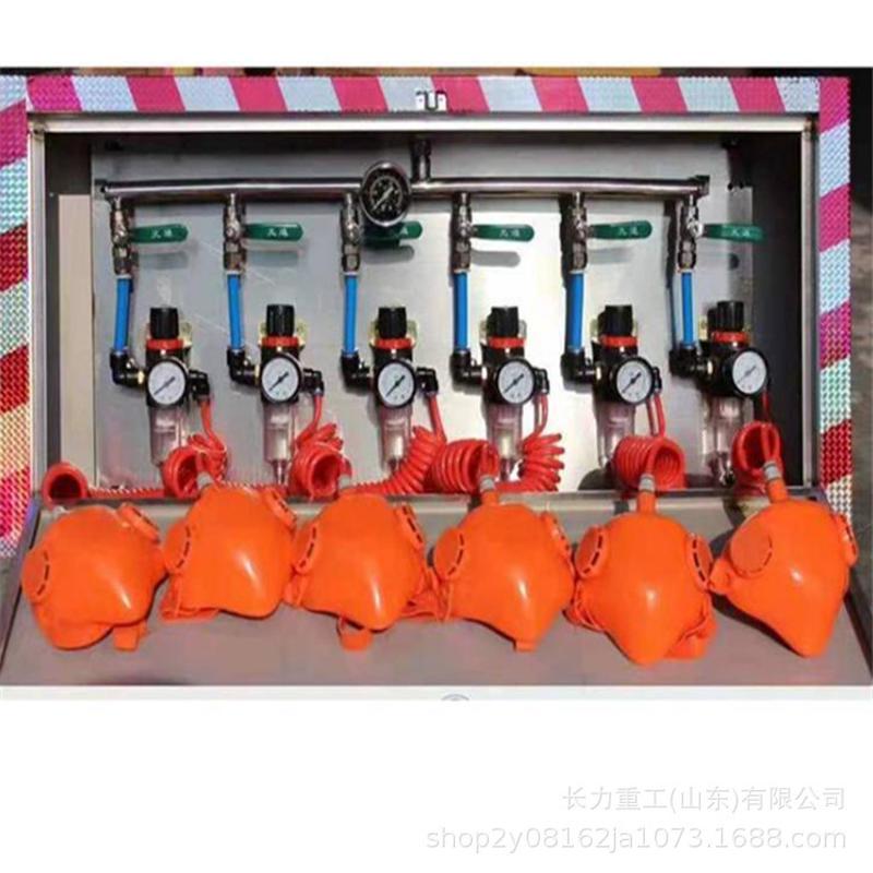 热销矿井风风自救装置zyj-m6压压自救装置一箱六组自吸过滤式型号