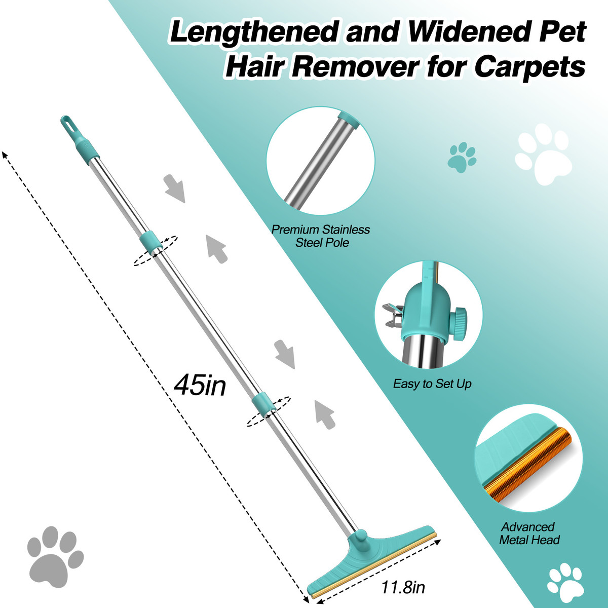 新品除刮毛器拖把多功能宠物家用地毯清洁毛除毛源头工厂