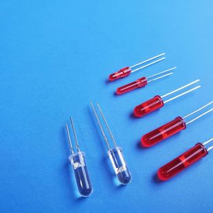 14.5mm高头灯珠二极管发光f5高胶体白灯异型灯珠加长脚灯珠