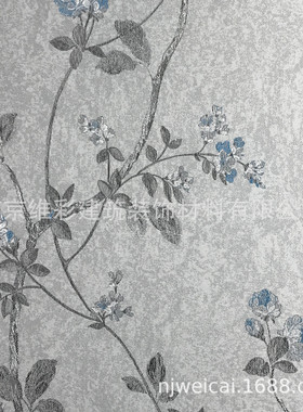 amsi爱漫时欧式田园凯悦背景无缝墙布壁布提花60ky60