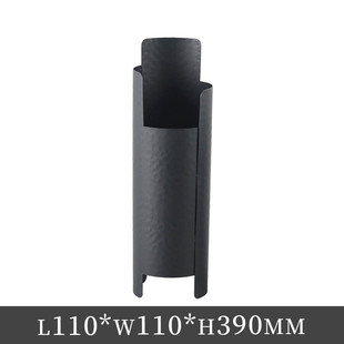 现代简约艺术阶梯花器花瓶摆件样板房客厅茶几桌面组合交错装饰品