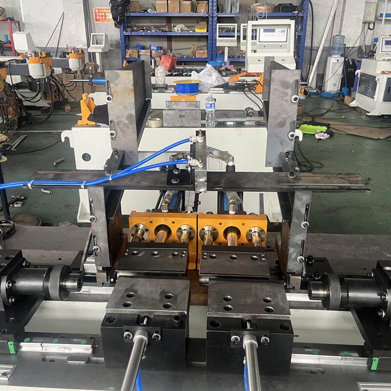 40双头缩管机端金属管成型缩管机铜铝管数控胀管机不锈钢管缩管机