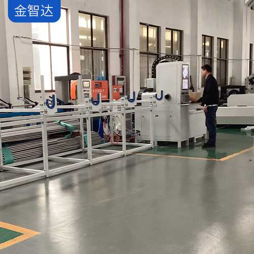 厂家生产型材切管机全自动送料不锈钢管方管圆管激光金属切管机