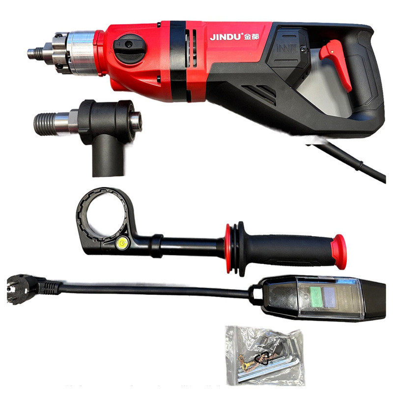 热销金都钻芯机2000w 75-150mm jdc-06p 石钻速手持金刚双芯机