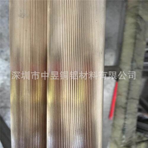 h59/h62/h65滚花拉花网纹直纹斜纹黄铜拉丝铜管实心方圆黄铜棒棒