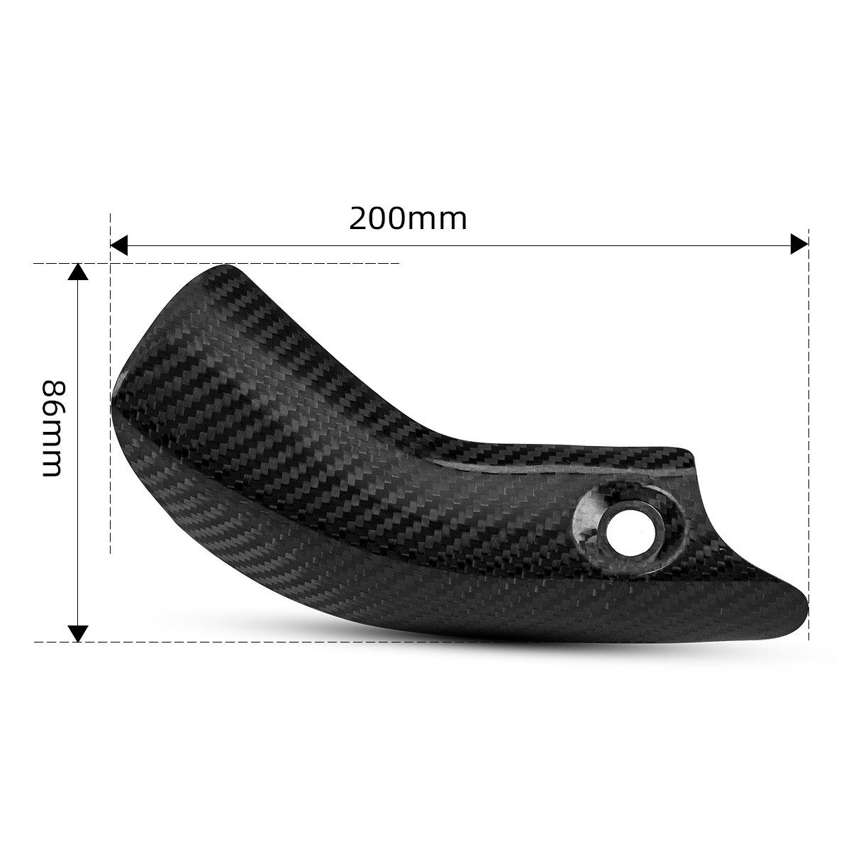 -750改装配件耐高温遮挡罩隔热板保护壳护板碳纤维无损安装,摩托车/装备/配件,摩托车排气管,淘宝优惠券,粉丝福利购,淘宝优惠卷