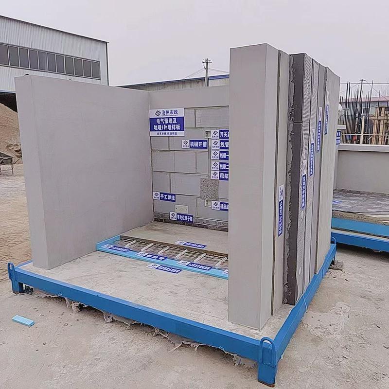 建筑工地质量样板间展示区工法引路成品施工工艺模型构件厂膨润土