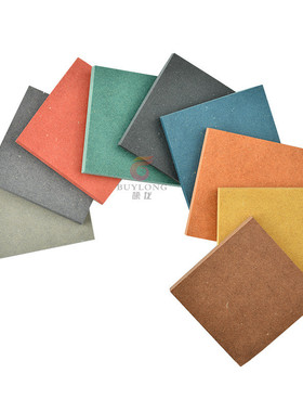 防潮防水彩色密度板幼儿园墙体展具工艺品彩芯中纤板E0彩色板MDF