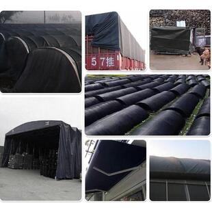 黑色篷布遮阳布太阳布防水防晒加厚彩条布户外隔热防雨塑料pe棚布