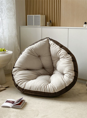 9wor榻榻米坐垫靠背一体地上软懒人沙发坐墩卧室家用地板加厚蒲团