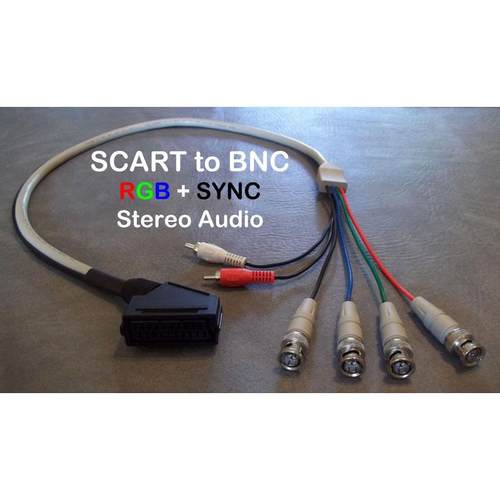 热销femalergbeuroscartto4bnc+audiocablesonypvm