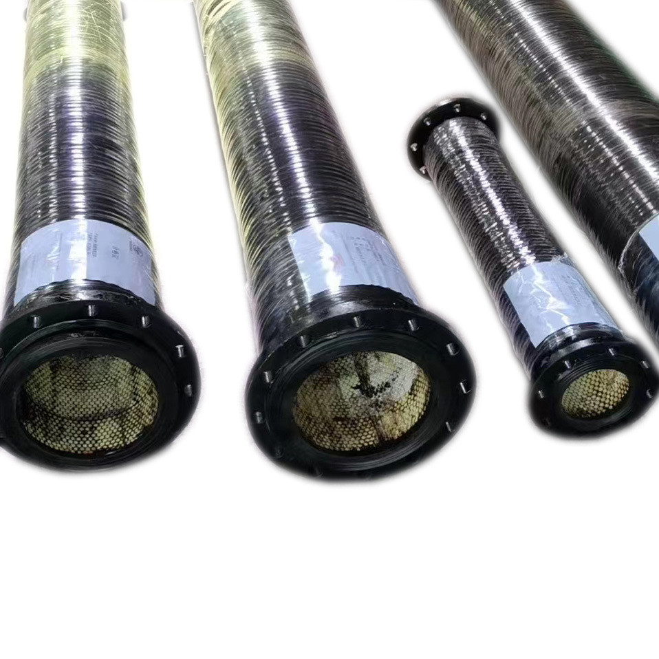 陶瓷管电厂脱硫喷煤专用橡胶管防腐耐磨仓式泵专用橡胶软管