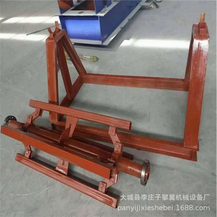 热销热销架保温开卷机5吨钢卷放料支架1米涨紧上料铁皮卷料支撑架
