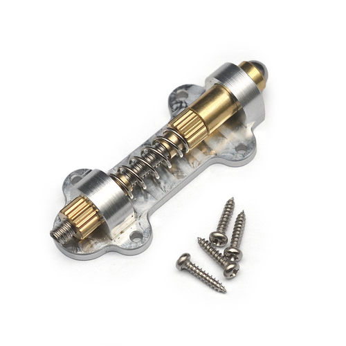 黄铜黄铜颤音琴桥双摇电吉他吉它颤音稳定器拉弦板复位平衡系统