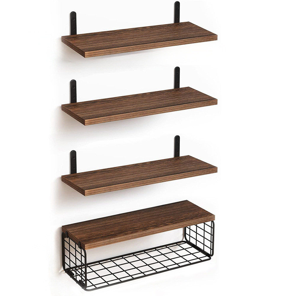 墙面多层置物架浴室壁挂式用品分类储物架客厅摆件洗漱展示架