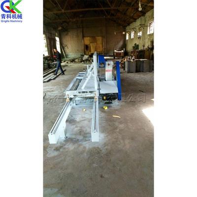 家具木板硬设备 电动液压数控圆木推台锯 短料加工杂木开方锯