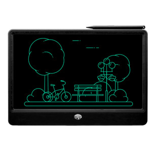 热销新品 绘画儿童画板写字板带刻度液晶写字板液晶手 12.8寸商务款