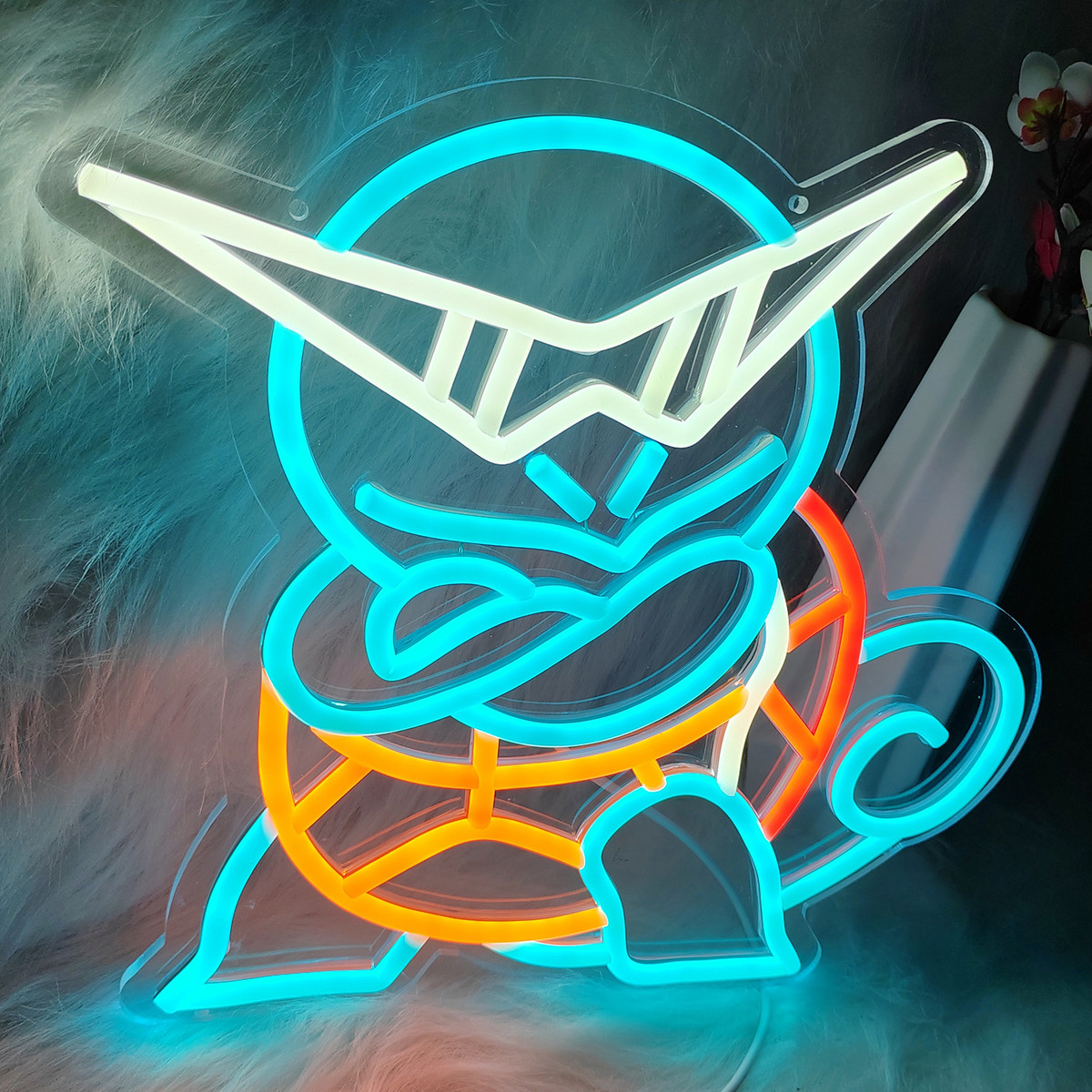 led霓虹灯发光字创意制作diy亚克力霓虹灯车造型灯牌造型