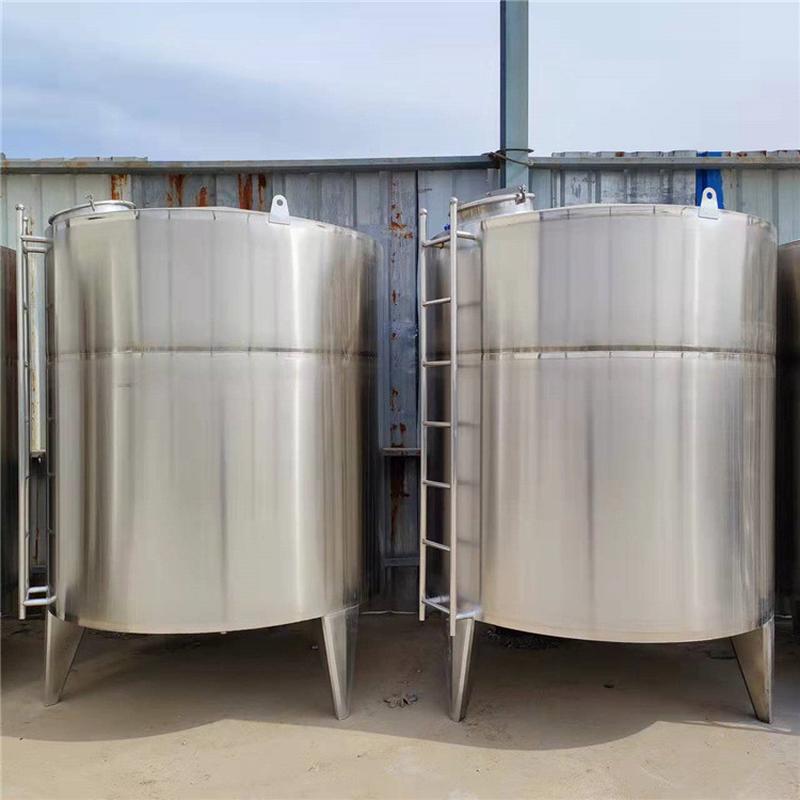 化工食品级液体卧式立式储罐单层双层加热保温搅拌304不锈钢储罐