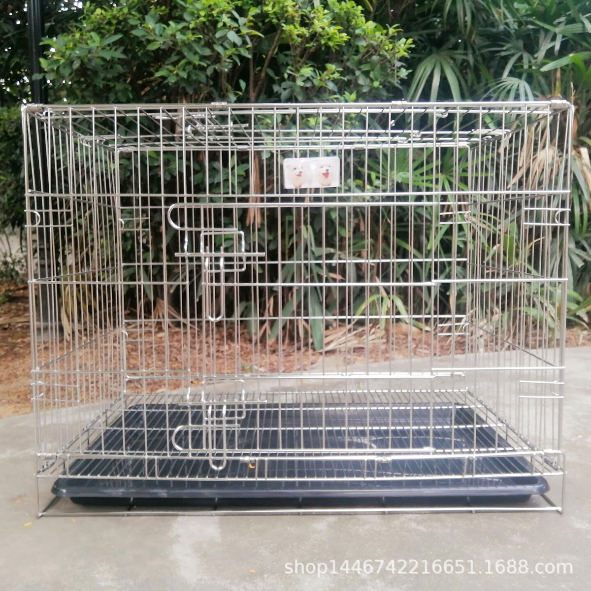 好用佳不锈钢狗笼不生锈宠物笼兔笼猫笼泰迪博美狗笼子品品批发