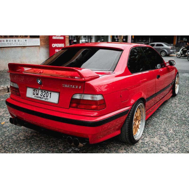 适用于1990-2000宝马3系E36尾翼宝马E36改装M3尾翼两段式定风翼