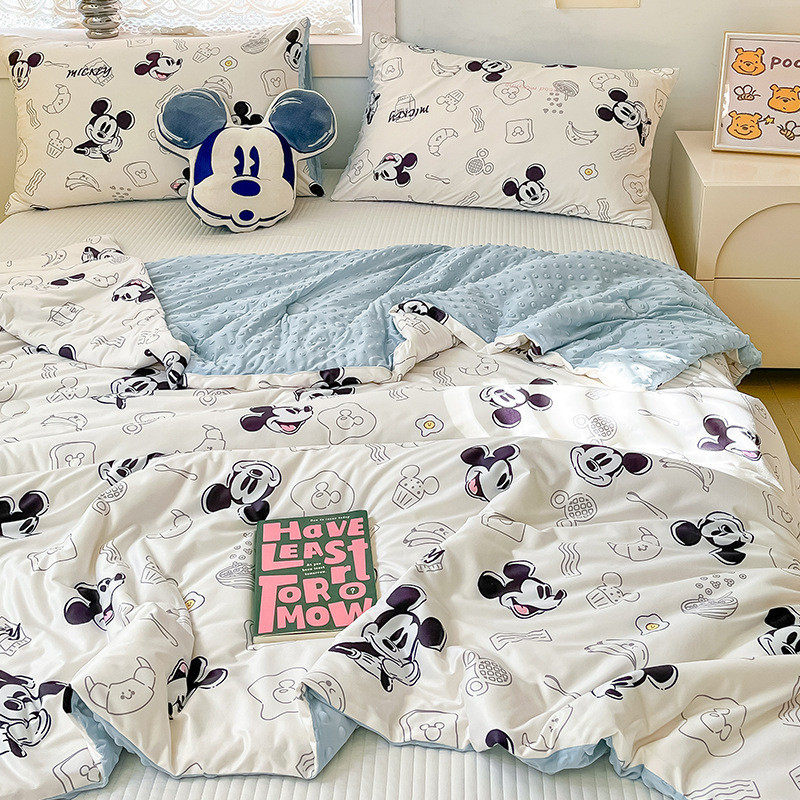 空调被夏凉被夏季薄被子儿童大豆纤维夏幼儿园被被芯豆豆被子批发