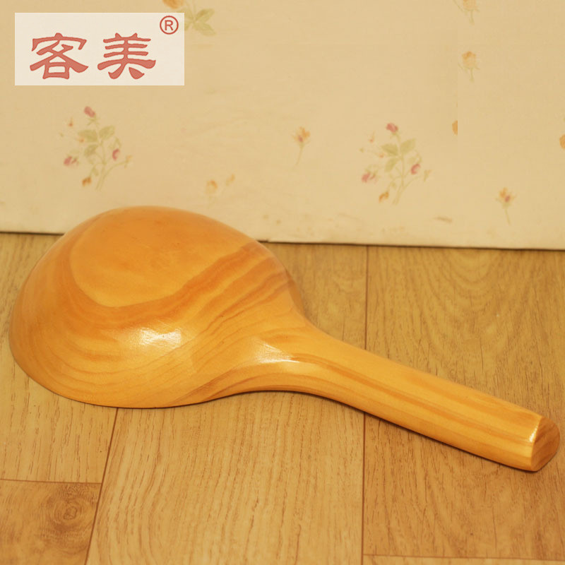 W1TR实木木勺沐浴桶木质水瓢木瓢水勺子舀水泡澡桶实木质挂篮30*1