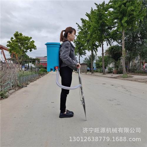 热销背负式电动撒肥根部不锈钢加厚施肥器玉米地器施肥器