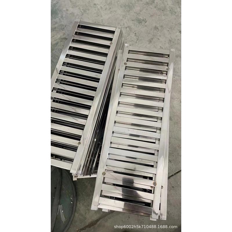 方管地沟盖板不锈钢排水沟下水道篦子厨房格栅方通盖板