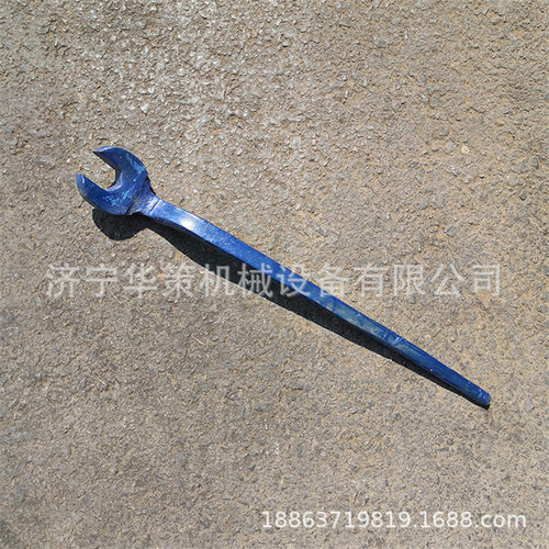 热销直柄开口扳手铁路弯柄拧紧单头扳手扳手手持式呆口扳手
