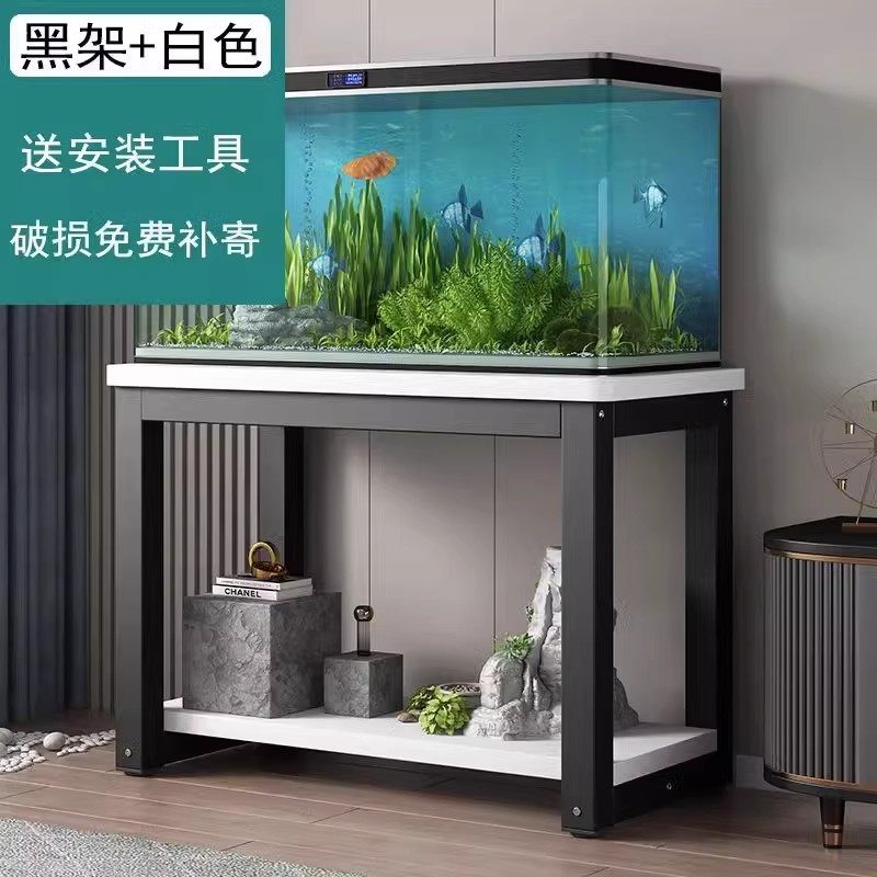 承重鱼缸架子托架底座桌子双层落地底柜客厅专用柜子支架底架