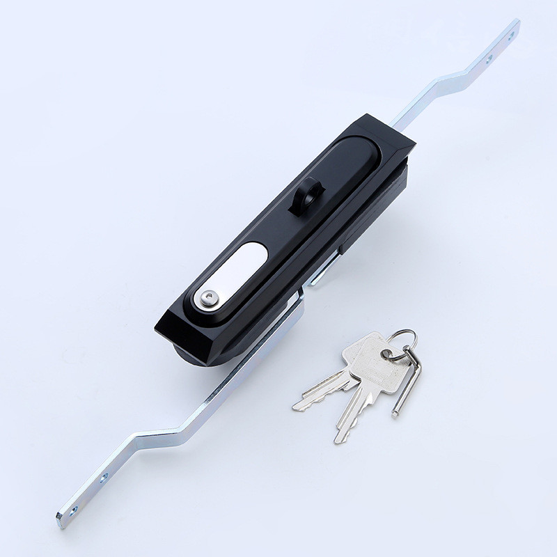 ms834-6锌合金天地工业柜锁配电箱柜门锁 不锈钢拉杆柜锁连杆柜锁