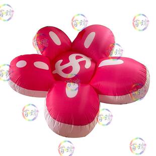 充气花朵气模花朵美陈气模发光悬挂花卉美陈花卉装饰气模