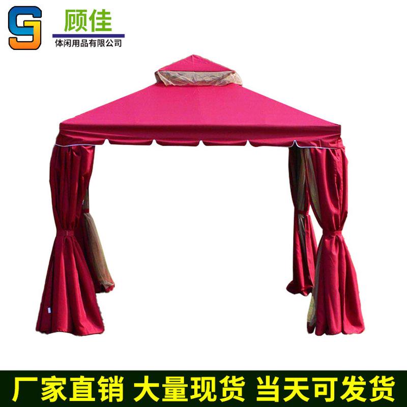 现货婚礼休闲防雨帐篷 户外罗马遮阳花园蓬 四柱亭帐篷 厂家批发