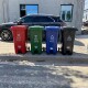 户外垃圾桶大号脚踏塑料桶240l环卫加厚分类垃圾箱挂车120l批发