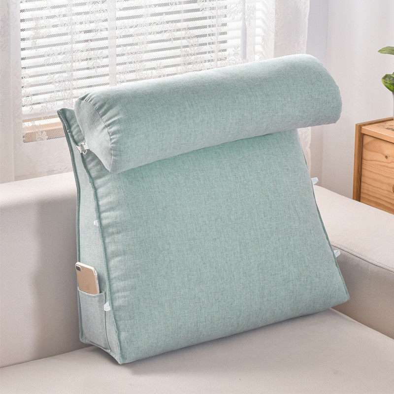 靠枕可拆洗三角沙发靠垫床上抱枕单人宿舍靠枕床头靠背垫大可调节,居家布艺,靠垫/抱枕,淘宝优惠券,粉丝福利购,淘宝优惠卷